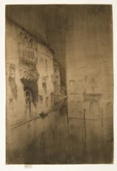 Notturno: Palazzi dal Secondo Set di Venezia, 1879-1880